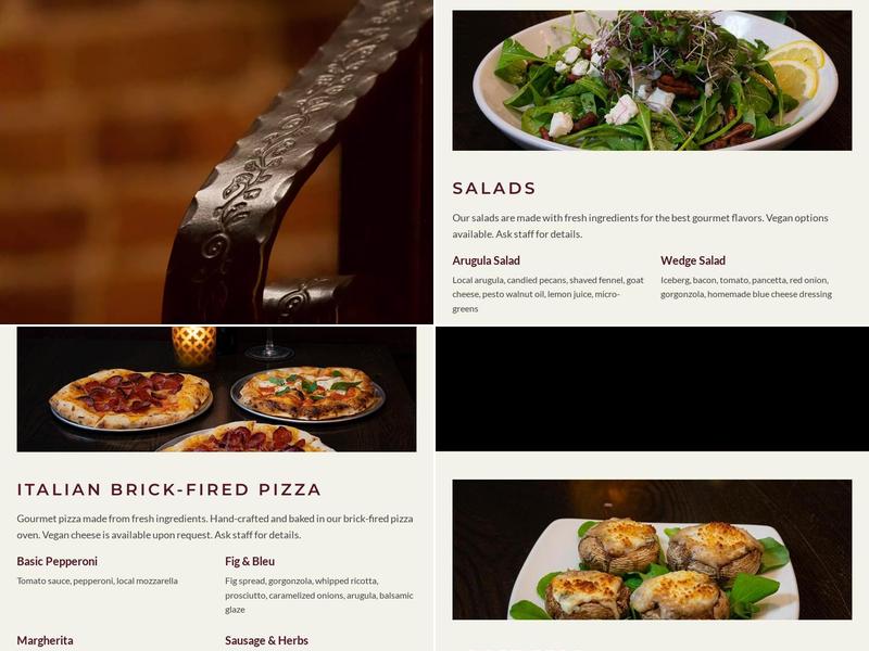 Muddled Thyme Brick Oven Pizza and Cocktails Menu