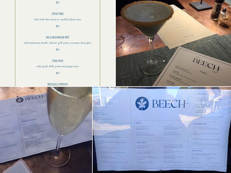 BEECH Menu