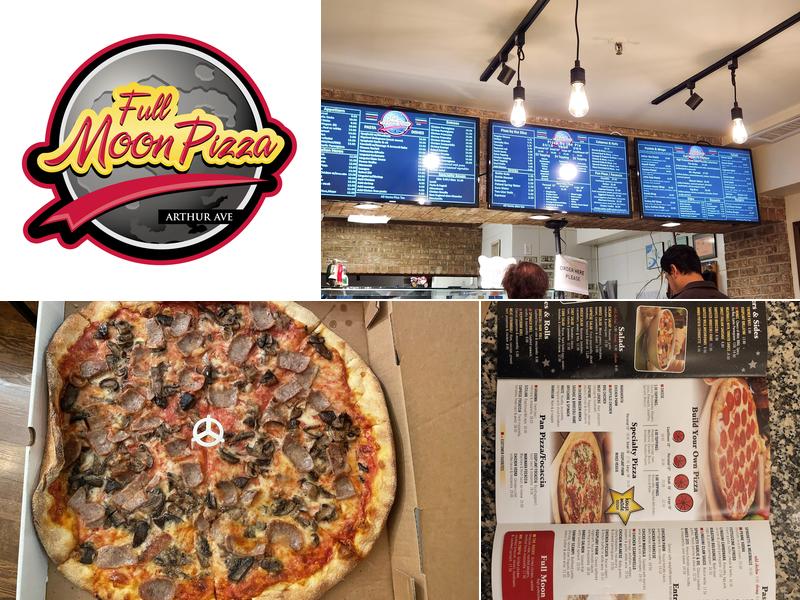 Full Moon Pizzeria Menu