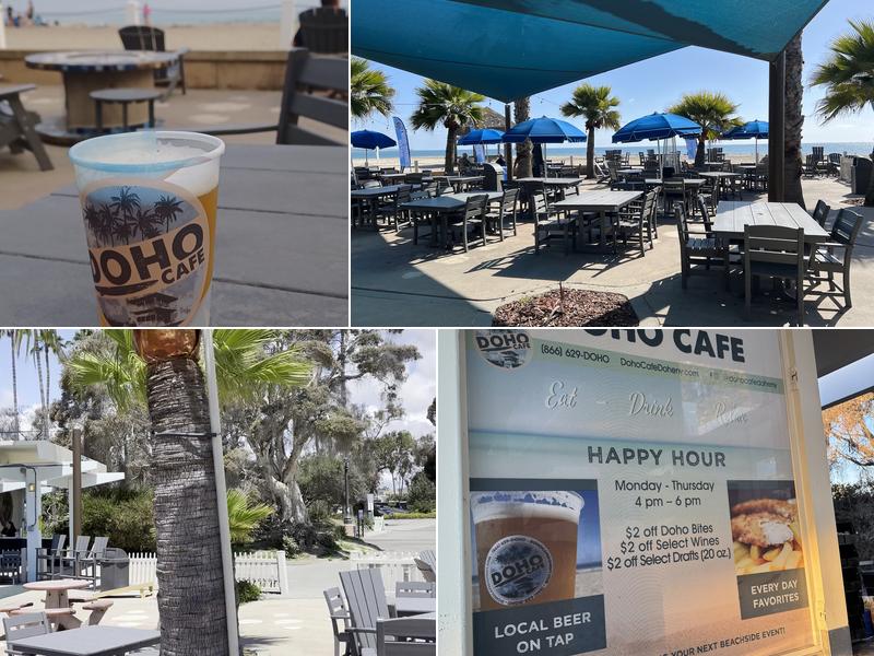 Doho Cafe at Doheny Beach Menu
