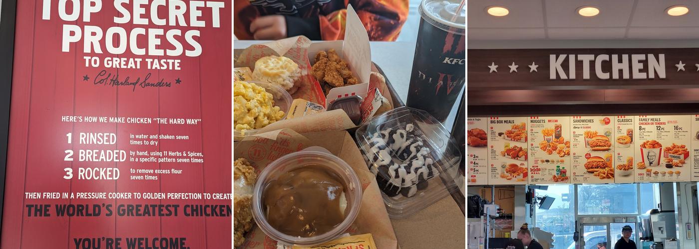 KFC Menu