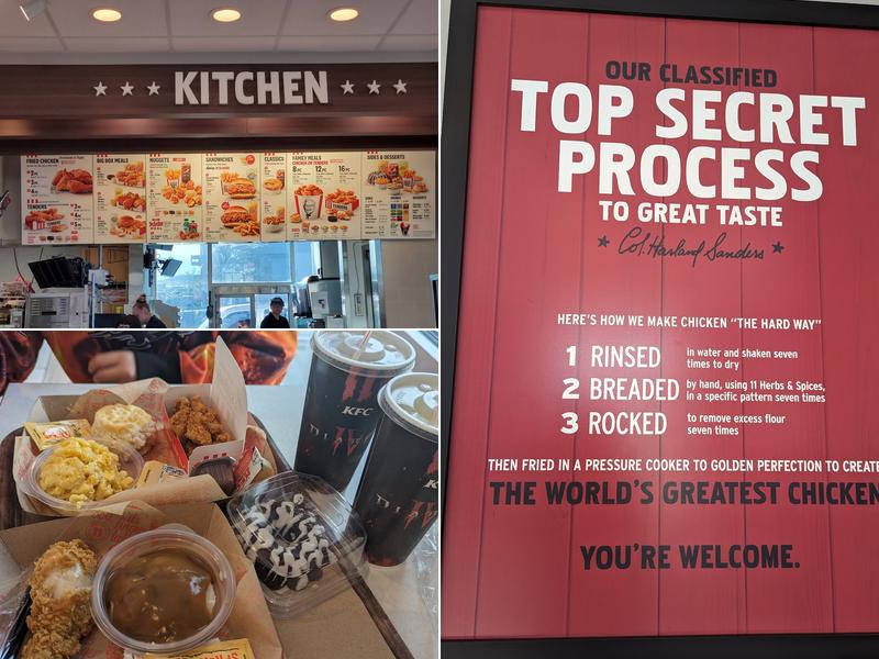 KFC Menu