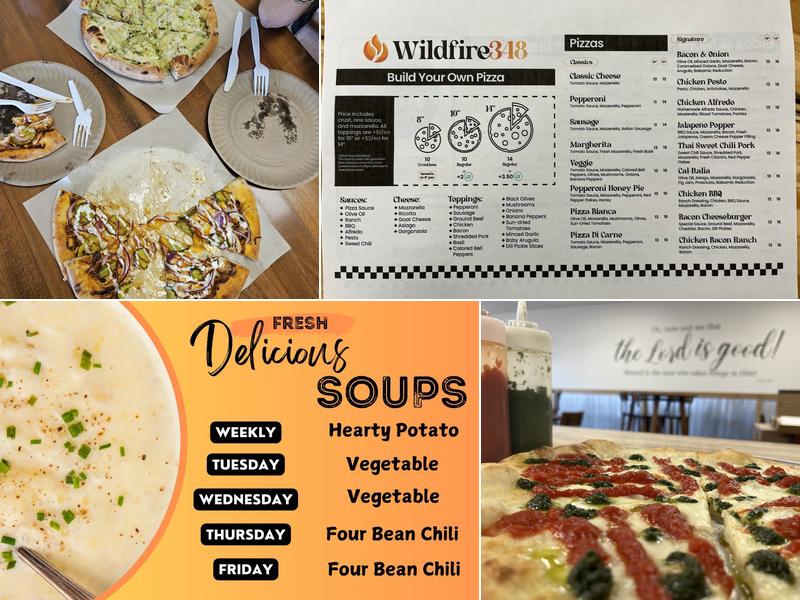Wildfire 348 Menu