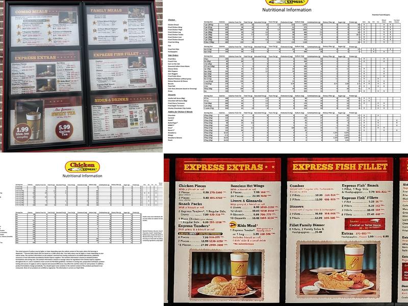 Chicken Express Menu