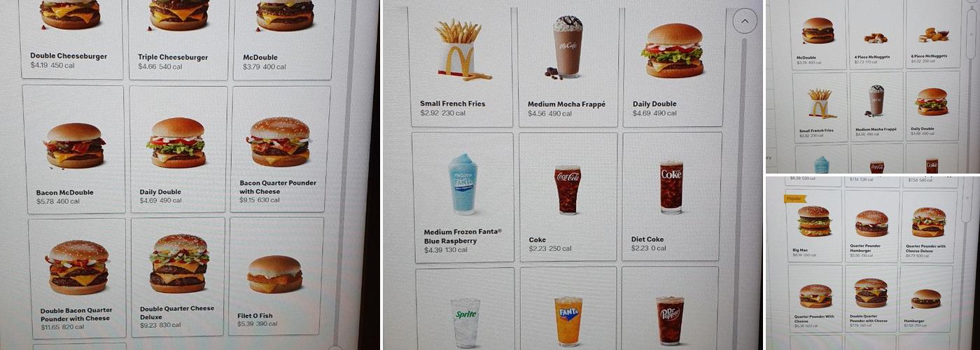 McDonald's Menu