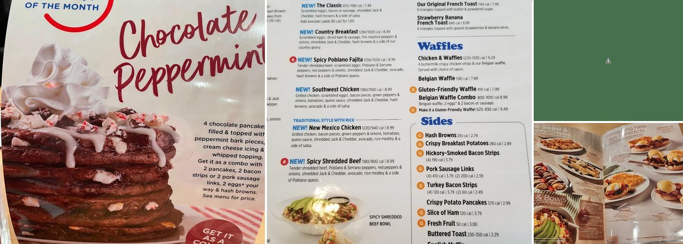 IHOP Menu