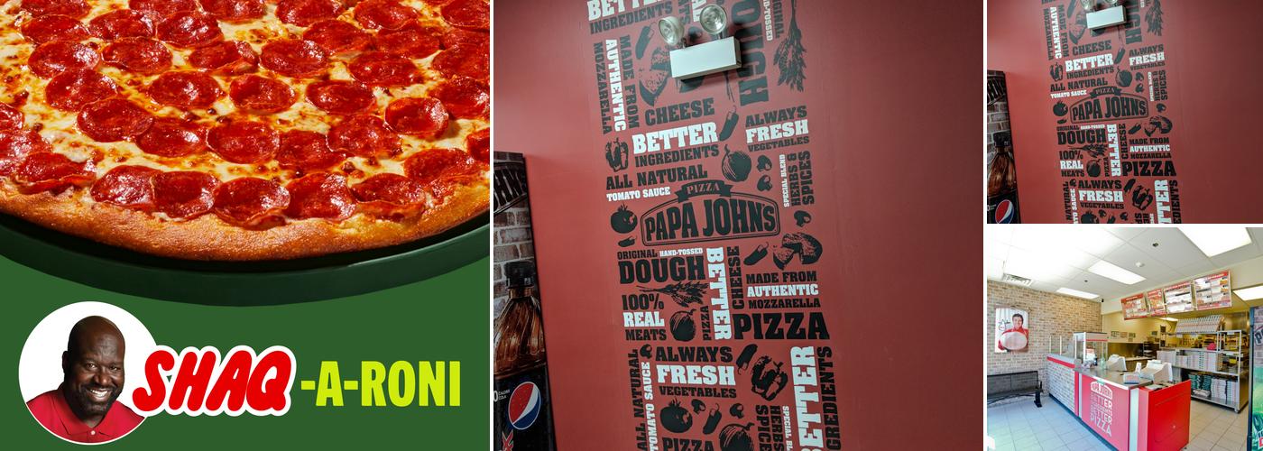 Papa Johns Pizza Menu