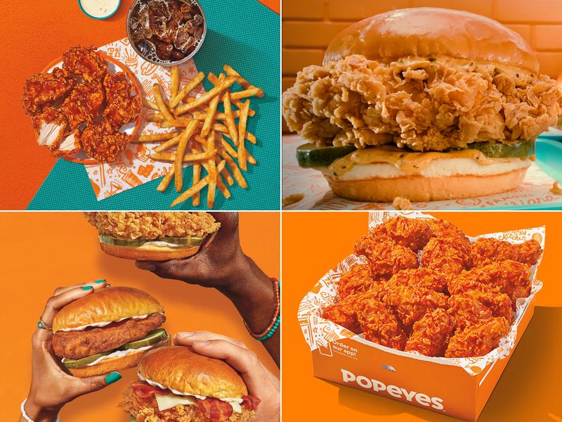 Popeyes Louisiana Kitchen Menu