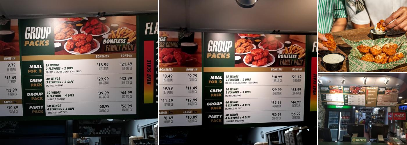 Wingstop Menu