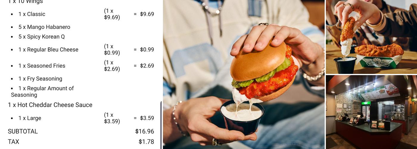 Wingstop Menu