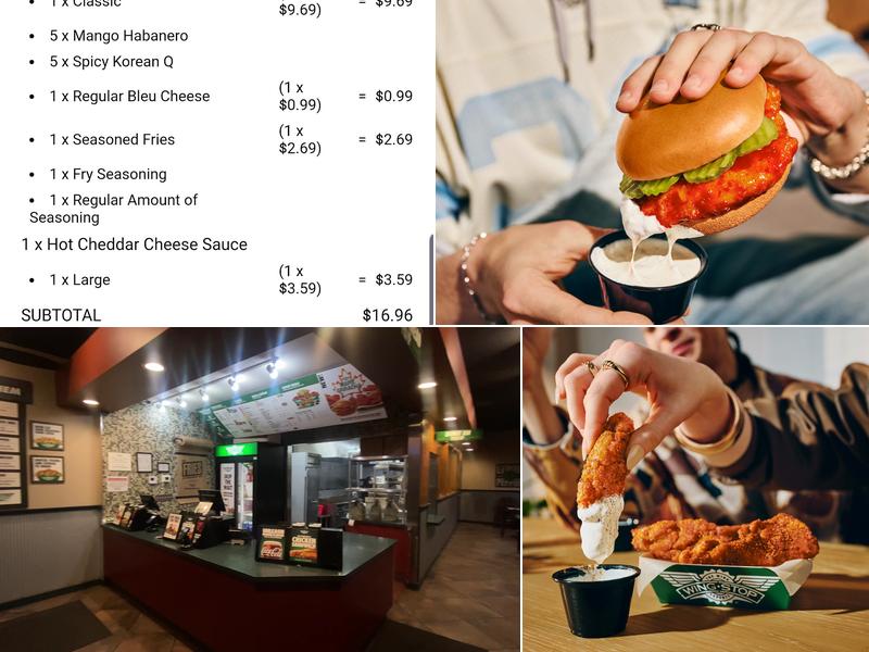 Wingstop Menu