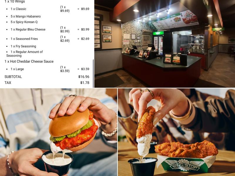 Wingstop Menu