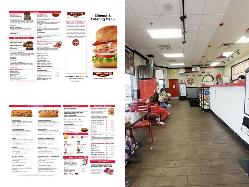 Firehouse Subs Ridge Park Square Menu