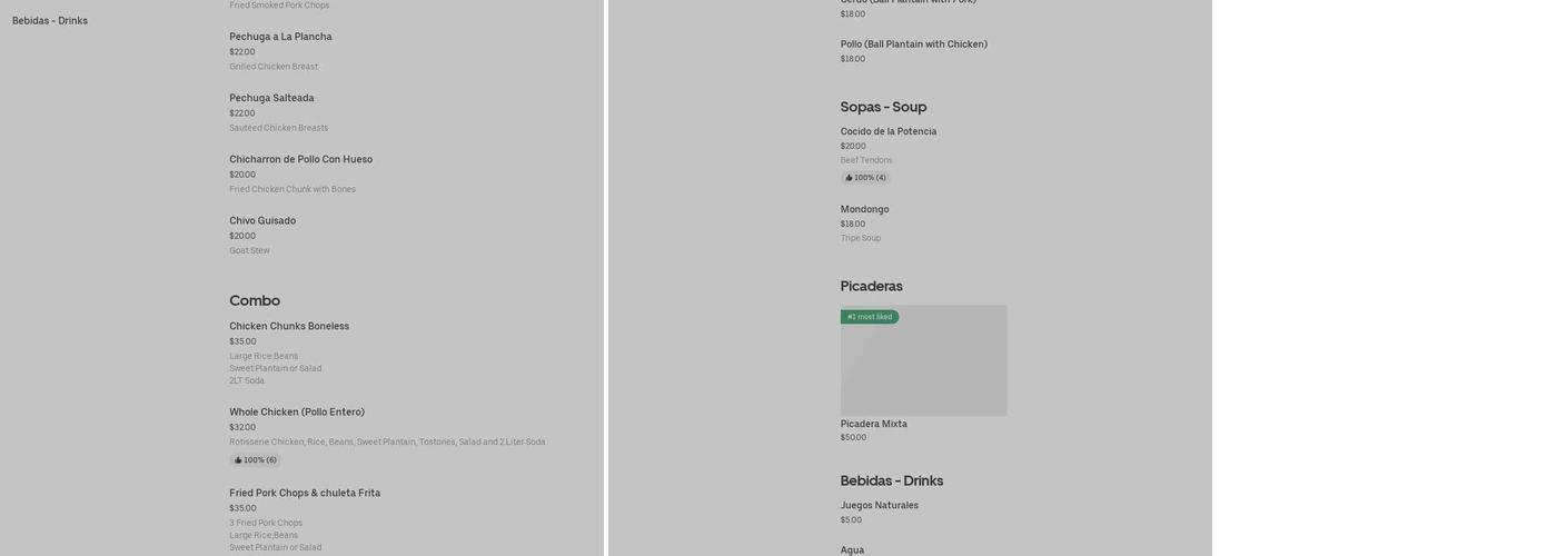 La Potencia We Do It Right Menu