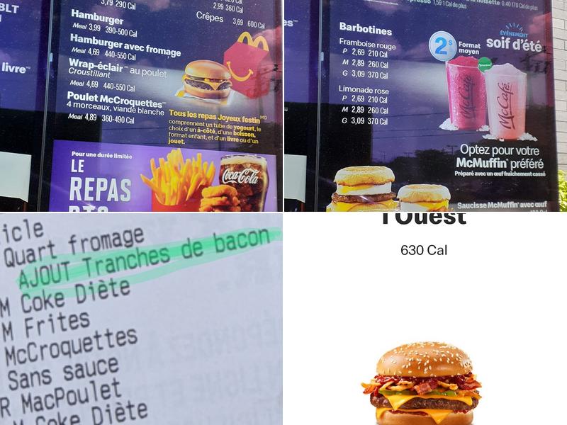 McDonald's Menu