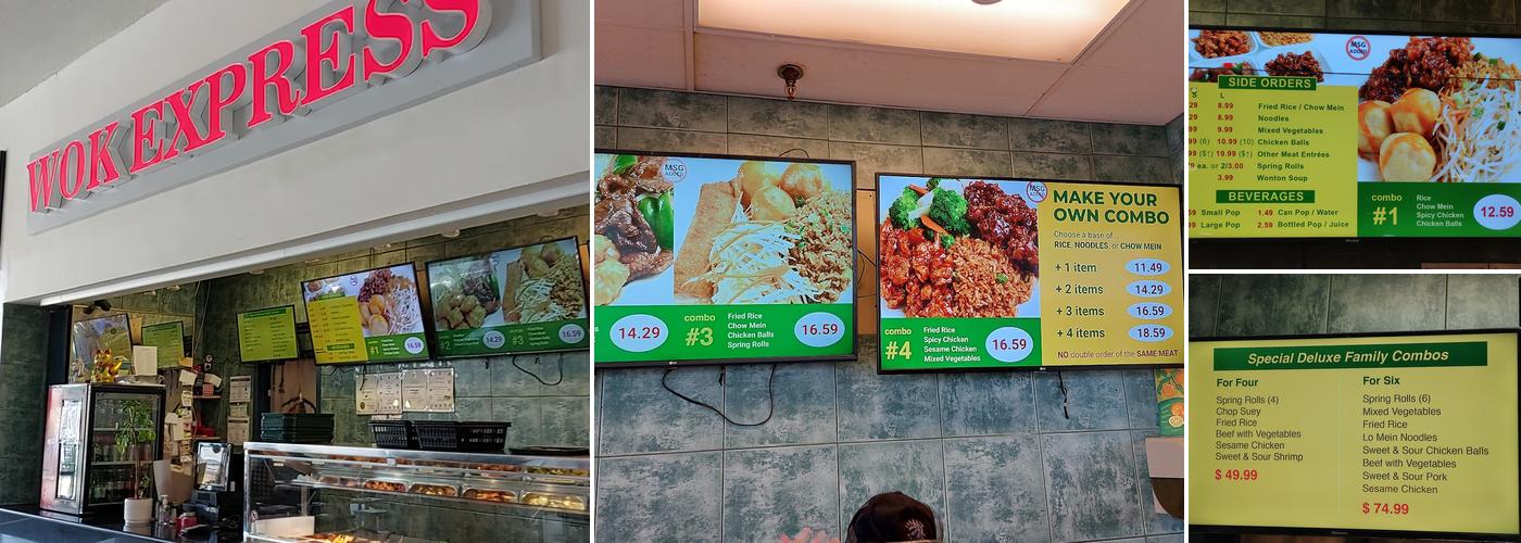 Wok Express Menu