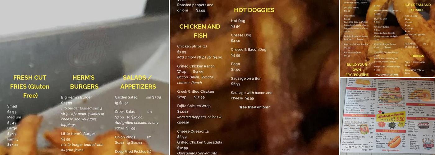 Herm’s - Chip Wagon Menu