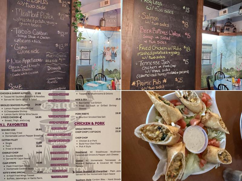 Dovetail Inn Menu