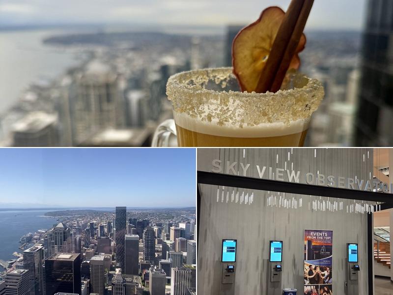High Bar at Sky View Observatory Menu
