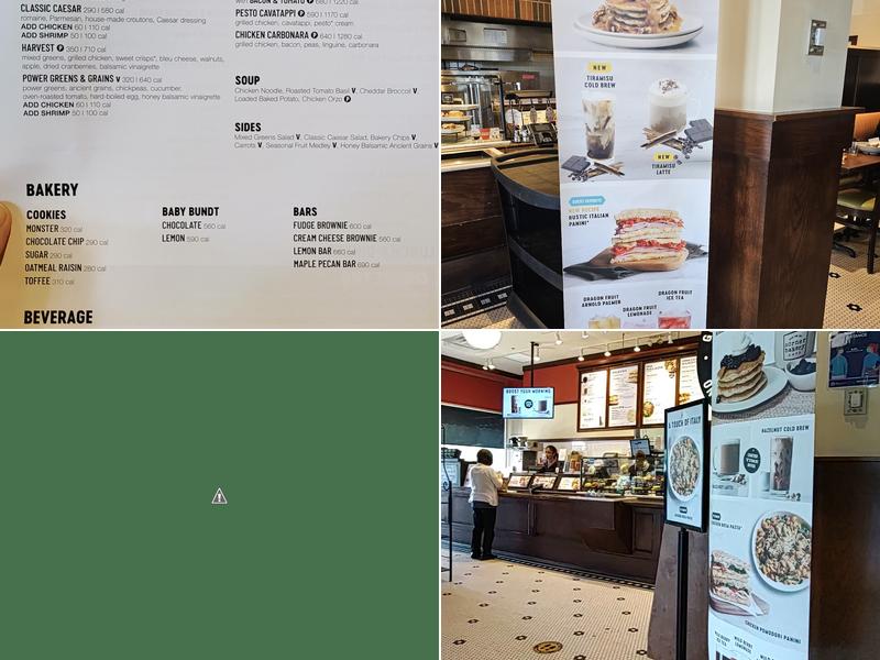 Corner Bakery Menu