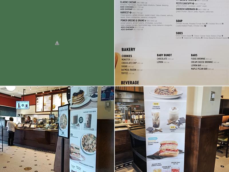 Corner Bakery Menu
