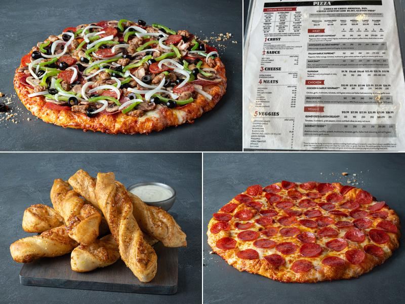 Round Table Pizza Menu