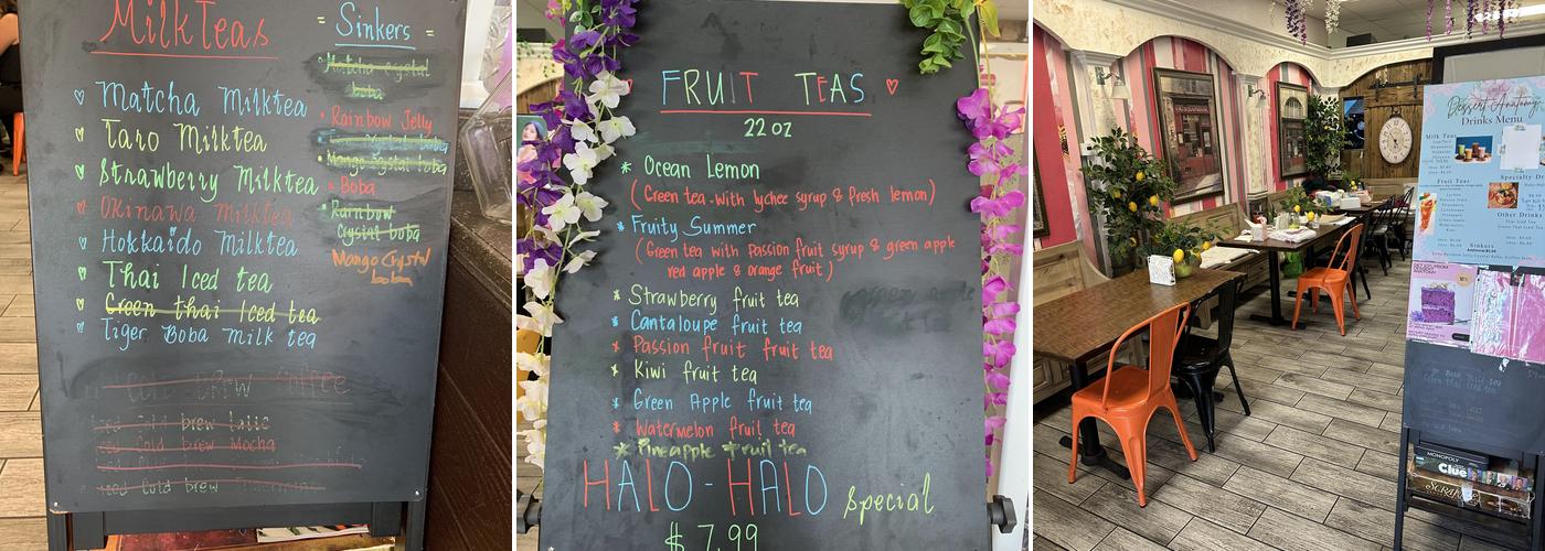 Dessert anatomy Menu