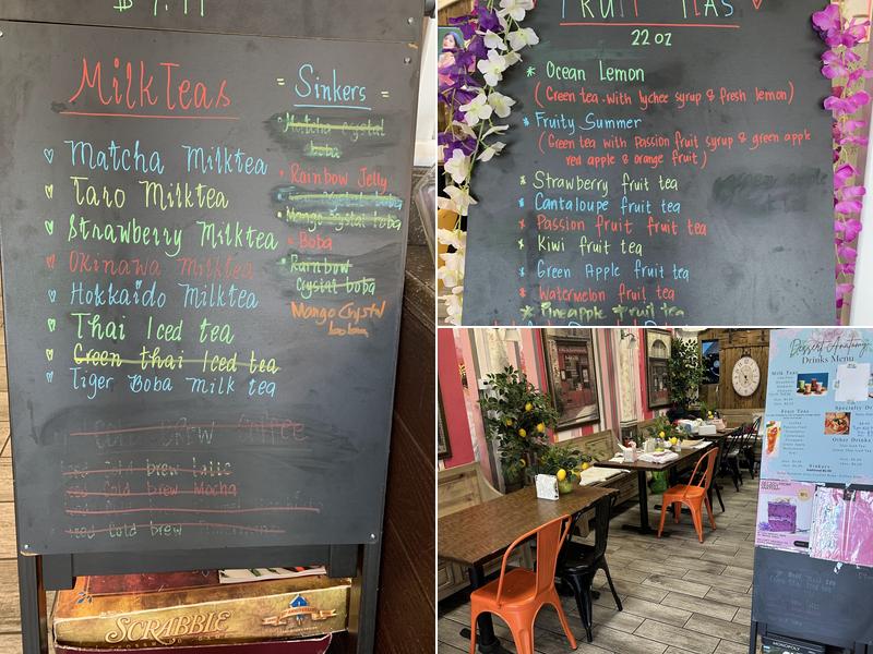 Dessert anatomy Menu