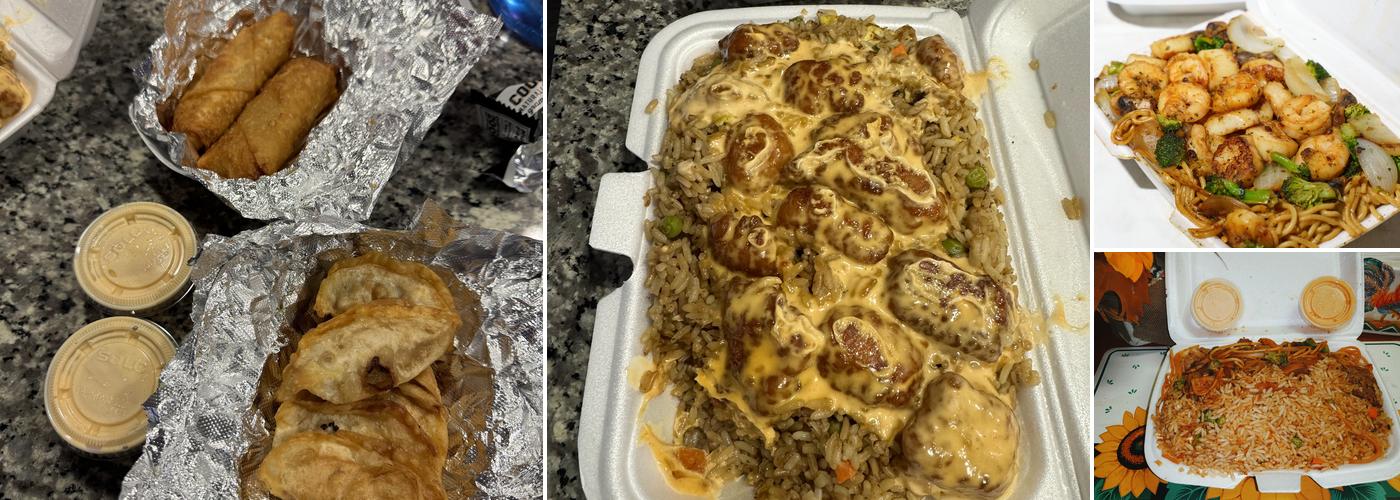 Two Asians and a Grill