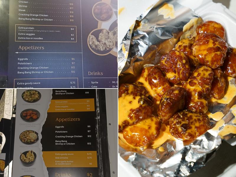 Two Asians and a Grill Menu