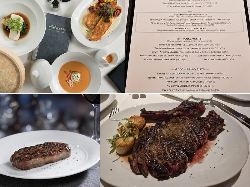 Eddie V's Prime Seafood Menu