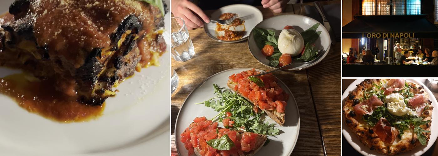 L'oro Di Napoli Menu