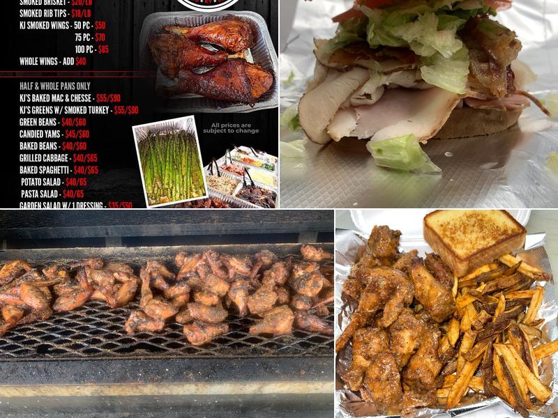 KJ's Catering & Barbeque Menu