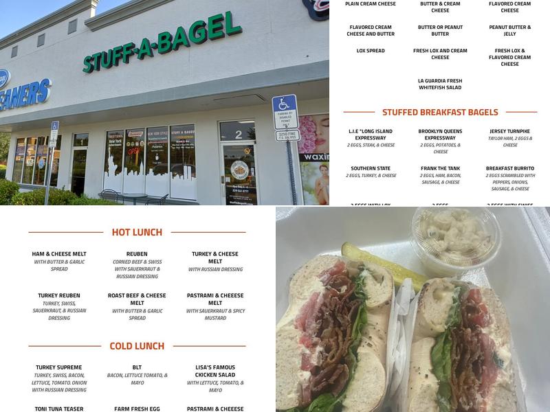 Stuff A Bagel Menu