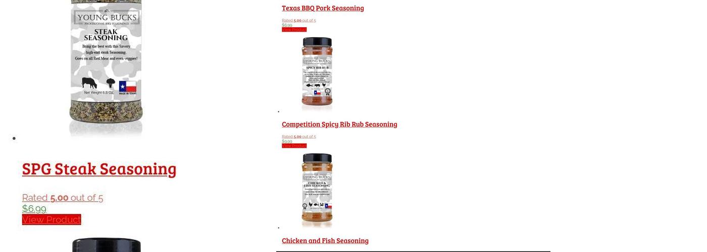Young Bucks BBQ LLC Menu