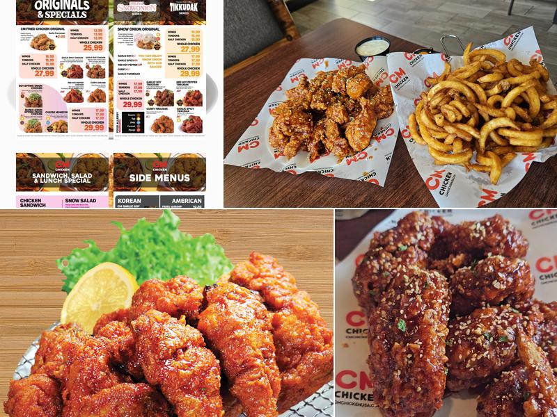CM Chicken (충만치킨) - Korean fried chicken Menu