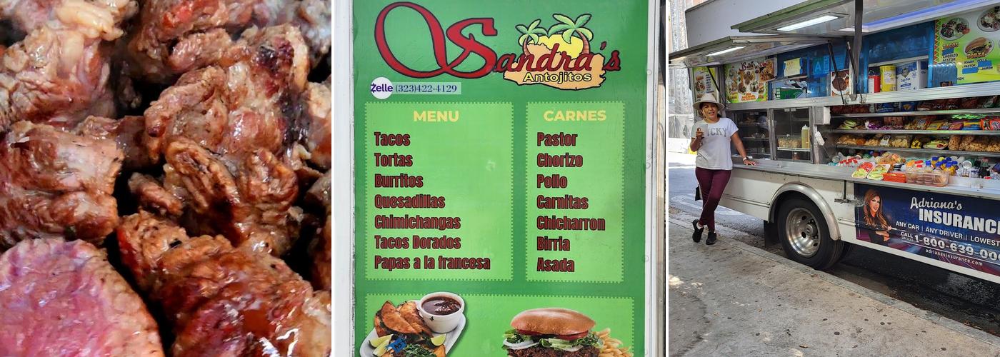 Sandra's Antojitos Menu