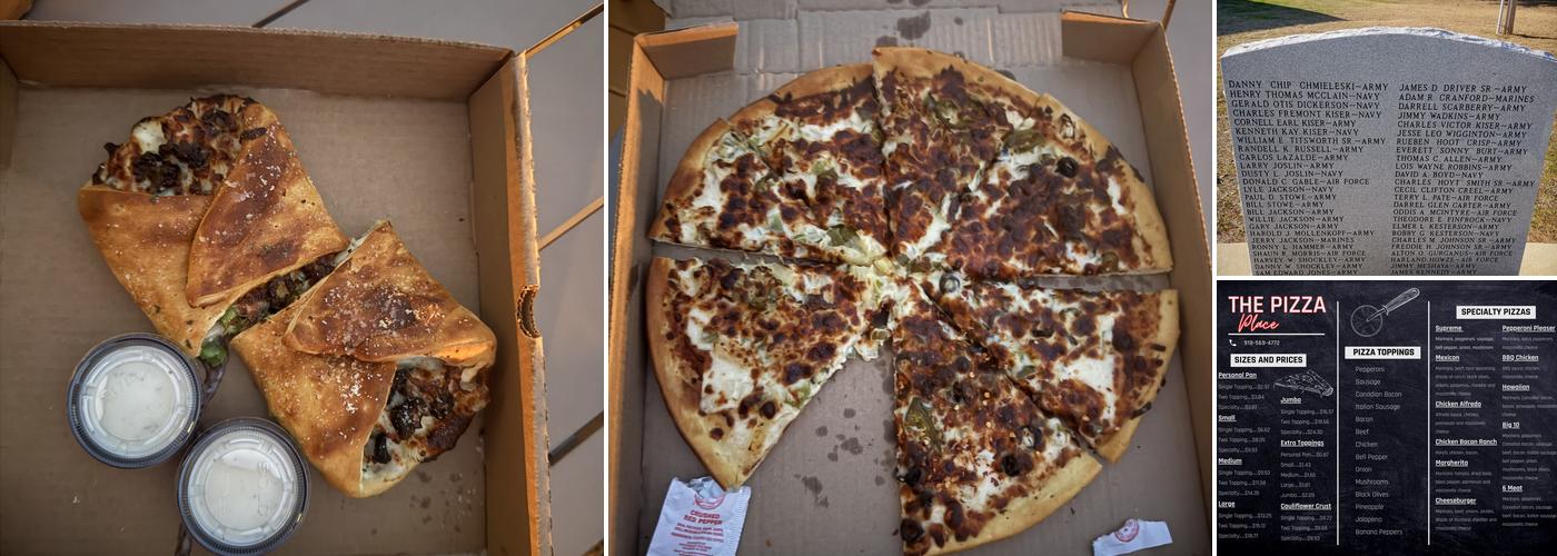 The Pizza Place And Video Zone Menu