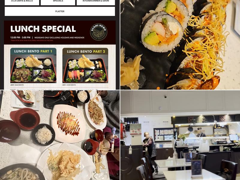 Sushi Hero Menu