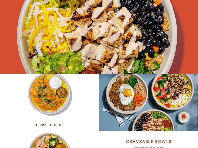 Roadtrip Bowls Made by Lazy Dog Menu