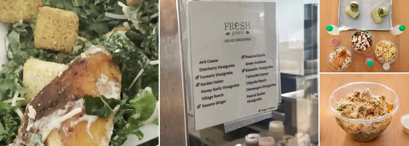Fresh Green Menu