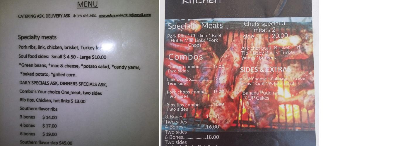 King Mo's Kitchen Menu