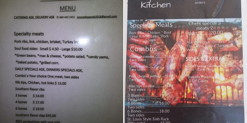 King Mo's Kitchen Menu