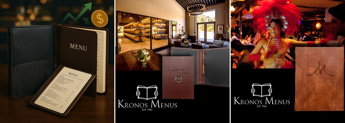 Couvertures de Menu Kronos Menu