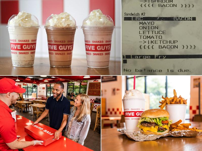 Five Guys Menu