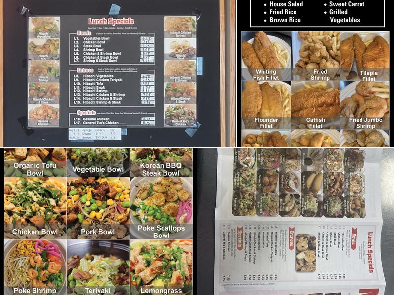 Mirin Asian Eatery Menu