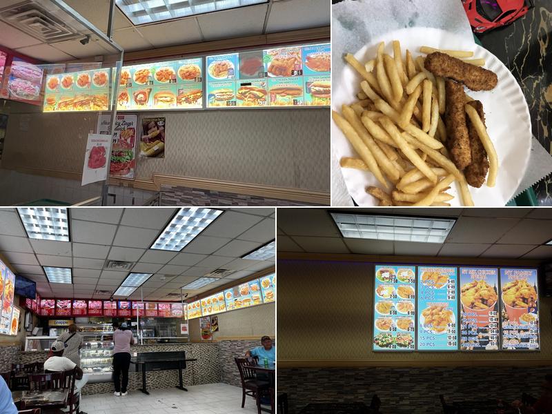 Chicken And Burger Halal Food Menu