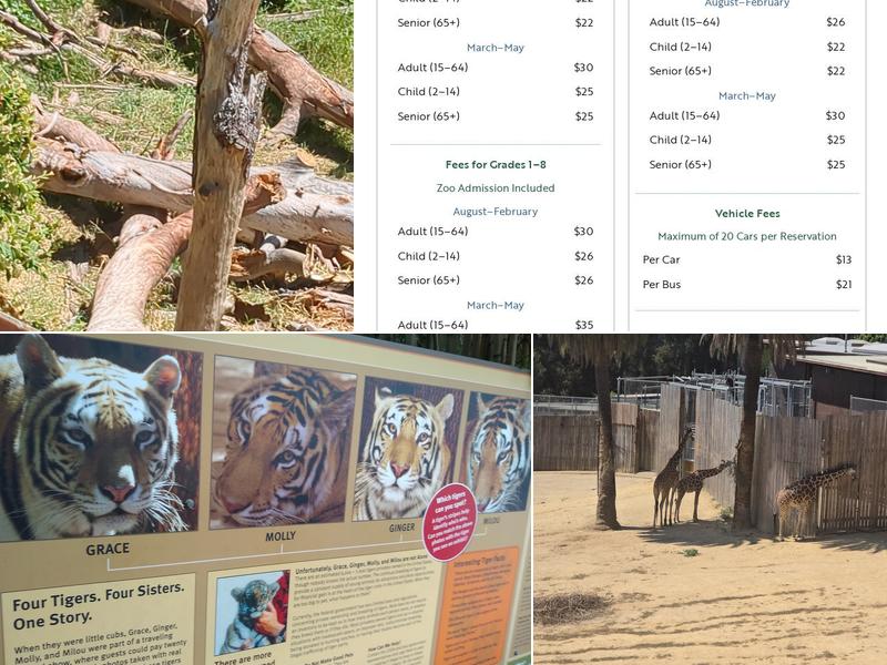 Tuskers Grill at Oakland Zoo Menu