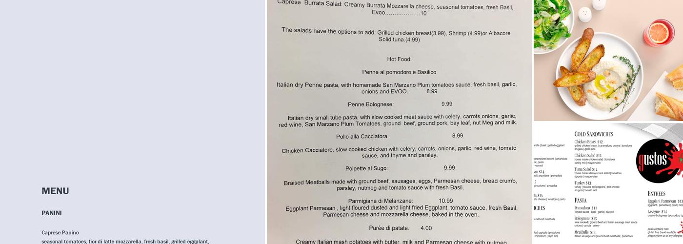 Ojai Valley Deli Cafe Menu