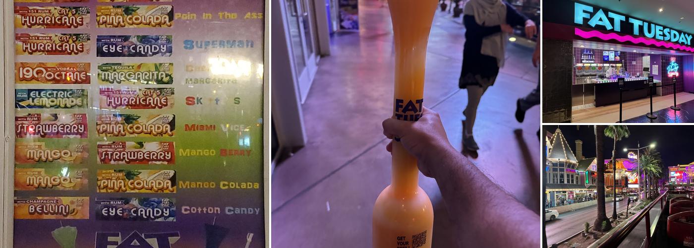 Fat Tuesday Casino Royale Menu